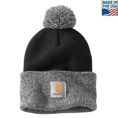 Carhartt Ladies Acrylic Lookout Hat 102240 Beanie Diy, Carhartt Hat, Beanie With Pom Pom, Beanie With Pom, Carhartt Womens, Carhartt Women, Cuffed Beanie, Winter Hats For Women, Queenstown