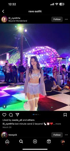 Rave Outfits Beyond Wonderland, Wonderland Rave Outfits, Countdown Rave Outfit, Cold Rave Outfits, Alice In Wonderland Rave Outfit, Beyond Wonderland Rave, Modest Rave Outfits, Escape Rave, Rave Outfits Winter