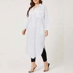 Zanzea Plus Size Dress Cotton Lapel Casual Shirt Dresses Long Sleeve Pocket Sommer Maxi Dresses Color Mustard/Yellow New Condition!!! Black Sundress, Color Block Maxi Dress, Purple Maxi Dress, Maxi Shirts, Short Sleeve Maxi Dresses, Embroidered Maxi Dress, Maxi Shirt Dress, Shirt Dresses, Dress Cotton