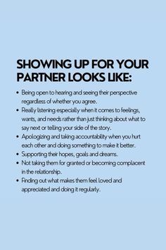 We show up for eachother, constantly. I will always support you and be here for you, no matter the problem ❤️ #truelove #showingup #healthyrelationship Helping Your Partner Quotes, Relationship Improvement Ideas, Supporting Your Partner Quotes, Respecting Your Partner Quotes, How To Be A Better Partner, Goals For Relationships, Supportive Partner Quotes Relationships, Real Relationship Advice