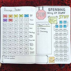 Journal Habit Tracker Ideas, Bullet Journal Habit Tracker Ideas, Bullet Journal Savings Tracker, Bullet Journal Savings, Habit Tracker Ideas, Bullet Journal Habit Tracker, Journal Habit Tracker, Bullet Journal Budget, Finance Bullet Journal