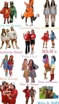 Simple Matching Halloween Costumes, Duo Ideas For Halloween, Matching Outfits For Halloween, Friend Couple Costumes, Mathlete Vs Athlete Costume, Halloween Costume Ideas Duo Friends, Cute Halloween Costumes 2 People, Halloween Costumes Ideas For Duos, Halloween Besties Costumes