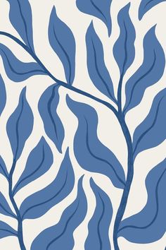 a blue and white wallpaper with wavy lines on the back ground, in an abstract manner