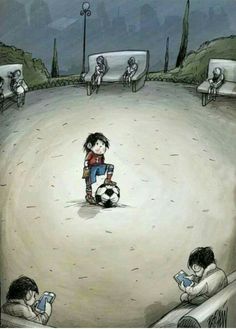 an image of a child sitting on the ground with a soccer ball in front of them