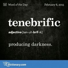 a black and white photo with the words'tenebric'written below it