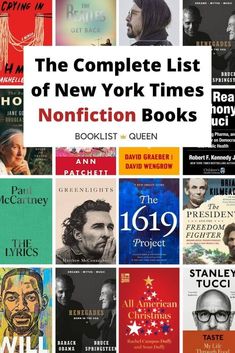 the complete list of new york times non fiction books