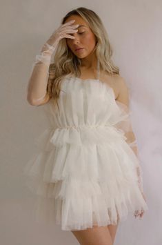 white tulle mini dress strapless Summer Tutu Dress Made Of Tulle, Tulle Mini Dress For Homecoming, Elegant Strapless Tulle Dress For Summer, Chic White Mini Dress For Prom Season, Chic Tulle Dress With Sweetheart Neckline, Chic Strapless Mini Dress For Wedding, White Tulle Mini Dress For Party, Elegant Tulle Mini Dress For Homecoming, Chic White Strapless Dress For Prom