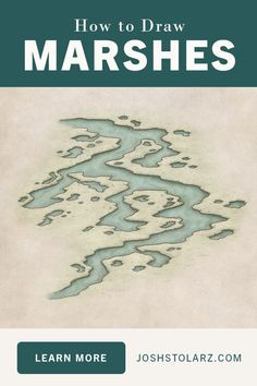 how to draw marshes in adobe and photoshopped with the text, learn more