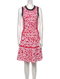 Kate Spade New York A-Line DressPinkPrintedSleeveless with Scoop NeckDesigner Fit: Dresses by Kate Spade New York typically fit true to size. Zimmermann Dress, Balenciaga City Bag, Printed Mini Dress, Hat Shop, Knee Length Dress, Casual Jeans, Kate Spade New York, Chanel Classic Flap, Jacket Tops