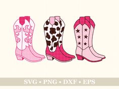 Cowgirl Boot Outline, Cowgirl Boots Clipart, Cowgirl Boots Illustration, Cowgirl Svg Free, Pink Western Boots For Rodeo, Pink Western Boots For Ranch, Cowgirl Boot Drawing, Cowgirl Boots Drawing, Cowgirl Boots Art