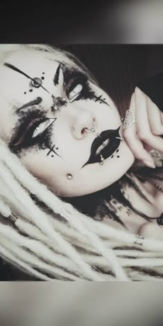 Pagan Makeup, Viking Makeup, Maquillage Goth, Viking Cosplay, Work Makeup