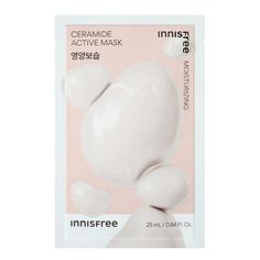 Active Mask - Ceramide – innisfree Australia Innisfree Skincare, Sensitive Skin Makeup, Skin Bar, Eyebrow Eyeshadow, Sodium Hyaluronate, Eye Mascara, Natural Branding, Tinted Lip Balm, Body Cleanser