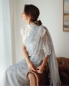 Reshma Sebastian, Lace Saree Blouse, Lace Border Saree, Saree Wearing Styles, Simple Saree Designs, Lace Saree, Traditional Blouse Designs, New Saree Blouse Designs, Latest Model Blouse Designs