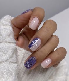 Holiday Nails Christmas, Milky Nails, Nagel Tips, Summery Nails, New Year's Nails