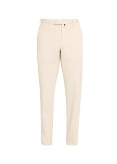 "Find INCOTEX Royal Batavia Chino Pants on Editorialist. Incotex \"Royal Batavia\" chino pants Approx. measurements: 8.7\" rise; 34.7\" inseam Regular rise Side slip pockets Back welt pockets Full length Straight legs Zip fly with extended button closure Cotton/elastane Lining: Jacquard Dry clean, machine wash warm, wash inside out, wash separately Trim: Grosgrain Made in Romania" Spring Chino Cotton Twill Trousers, Beige Chino Cotton Twill Bottoms With Belt Loops, Spring Fitted Chino Cotton Twill Pants, Slim Fit Chinos With Belt Loops, Elegant Chino Cotton Twill Workwear Bottoms, Elegant Chino Cotton Twill Bottoms For Work, Fitted Chino Cotton Twill Bottoms With Tapered Leg, Spring Straight Chino Cotton Twill Pants, Fitted Chino Cotton Twill Work Pants