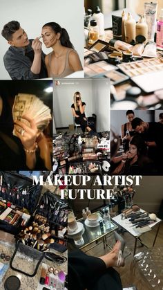 Makeup Ceo Aesthetic, Mua Room, Makeup Stylist, Beauty Career Aesthetic, Makeup Artist Lifestyle, Makeup Artist Mood Board, Makeup Influencer, Professional Makeup Artist Aesthetic, Makeup Business Ideas