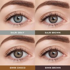 Best Hair Color For Gray Eyes, Eyes Lenses Color, Contact Lenses For Filipina, Eye Lenses Color For Indian Skin, Eye Lenses Color, Hazel Lenses, Eye Color Contacts, Natural Contact Lenses, Eye Lens Colour