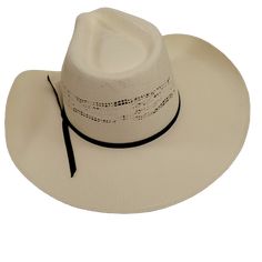 The Cody Straw Cowboy Hat is the perfect way to add an elegant touch of panache to any ensemble. Crafted from ivory Bangora tycoon, this sophisticatedly structured straw hat features a two cord band and breathable holes for a lightweight, luxuriously comfortable fit. Luis Guzman, American Hat Makers, Leather Cowboy Hats, Straw Cowboy Hat, Quality Hats, Cowboy Hat, Outdoor Wear, Hat Sizes, Straw Hat