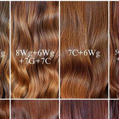 Copper Hair Color Formulas, Balayage Red Hair, Red Hair Formulas, Light Red Hair Color, Copper Blonde Balayage, Redken Color Gels, Copper Brown Hair Color, Pumpkin Spice Hair