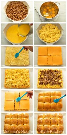 step by step instructions on how to make cheeseburger sliders for dinner or dessert