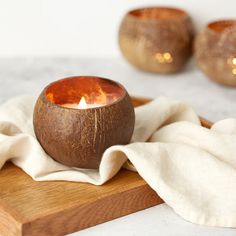 Coconut Shell Candle - Citrus Lime Scent-0 Coconut Shell Candle, Coconut Candles, Eco Candles, Coconut Candle, Lime Essential Oil, Shell Candles, Coconut Bowl, Coconut Wax Candles, Bowl Candle