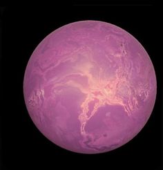 an image of the planet venus taken from space