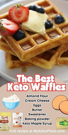 the best keto waffles recipe is here