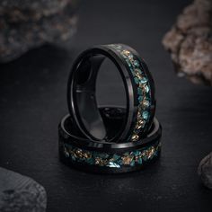 Meteorite Green Opal Ring, Engagement Mens Ring, Unique Mens Ring, Black Hammered Tungsten Ring, Mens Wedding Band, Opal Meteorite Mens Ring - NO special instructions (Built to wear 24/7) - Each Ring comes with a custom engraved rustic wood box - Customer support from our company  24/7 - Custom Box Engraving for you! Step into the cosmic allure of our Meteorite Green Opal Ring - a celestial masterpiece that captures the essence of the universe in a wearable work of art. Meticulously handcrafted, Groom Rings, Opal Ring Engagement, Unique Mens Rings, Mens Stainless Steel Rings, Perfect Gift For Boyfriend, Ring Mens, Engagement Rings Opal, Wolfram, Green Opal