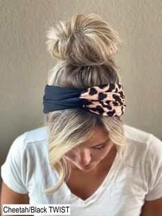 "Welcome to MiaMaries! Thanks for stopping by! These chunky headbands are much thicker than the smaller headbands in my shop! 🤗 Adult size is a 21\" circumference! When ordering a set - Please specify in the \"Notes\" when purchasing, which combination you would like. If you choose CUSTOM SIZE please measure your head circumference to the nearest half inch then write that in the \"Note to Seller\" section when ordering. CUSTOM ORDERS ARE AVAILABLE if you would like to combine styles or differen Trendy Black Headband One Size Fits Most, Black Hair Accessories With Matching Headband, Trendy Black Headwrap One Size Fits Most, Black Headwrap One Size Fits Most, Bandeau Headwrap With Matching Headband, Trendy Black Headwrap, Trendy Turban With Matching Headband, Trendy Black Headband, One Size Black Bandana Headband