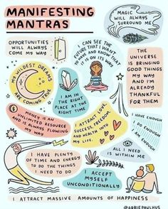 Setting Weekly Intentions, Manifestation List Examples, List Of Things To Manifest, Intentions For The Month, Monthly Intentions Ideas, Mantras To Live By, Meditation Intentions, Monthly Mantra, Monthly Manifestation