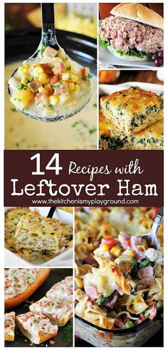 Recipes With Leftover Ham, Recipes For Leftover Ham, Ham Dinner Recipes, Ham Dishes, Ham Dinner, Ham Casserole, Leftover Ham Recipes, Ham Salad