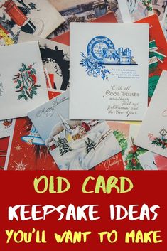 old card keepsake ideas you'll want to make this christmas season so much