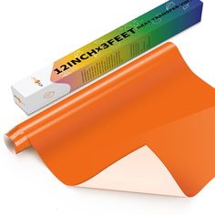 PRICES MAY VARY. 【EASY TO WEED & CUT】：Our high-quality orange htv is easy to cut, weed and transfer.The orange heat transfer vinyl will save your time on figuring out the cutting side and the image you cut，which is compatible with most cutting machines. You could follow the steps to set the parameters to achieve precise cutting and ironing. Our orange iron on vinyl is temperature, pressure sensitive and can be easily torn off once the design is transferred to the fabric. 【GREAT STICKINESS & DURA Fabrics Orange, Flexibility Tips, Vinyl For Cricut, Vinyl Roll, Vinyl Heat Transfer, Vinyl Rolls, Heat Press Machine, Htv Vinyl, Press Machine