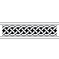 a black and white border with an intricate design