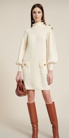 #Winter#WinterOutfits#Fashion2024#SeasonalFashion#WinterTrends#StyleTips#ColdWeatherOutfits#Skirts#Layering#MidiSkirtsIdeas#OutFitIdeas#WinterFashion#WinterOutfitsAesthetic#WinterOutfitsKorean#WinterOutfitsForWomen#ChristmasOutfit Knitwear Fashion, Ribbed Knit Dress, Total Look, Exclusive Fashion, Fashion Show Collection, Online Womens Clothing, Classy Outfits, Knit Dress