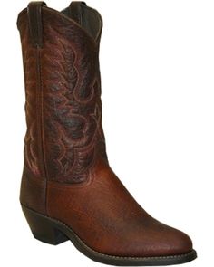 Abilene Men's 12" Bison Western Boots, Brown Bison Leather, Cell Structure, Steel Toe Boots, Mens Cowboy, Leather Western Boots, Tan Cowhide, Mens Cowboy Boots, Harness Boots, Everyday Shoes