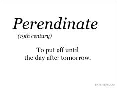 the words perendnate are written in black and white