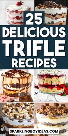 Delight in the holidays with our easy trifle recipesThese Christmas trifles are the perfect addition to your holiday desserts menuDive into the layers of indulgence with our Christmas dessertsWhether it's a berry trifle recipe or a chocolate triflewe've got your Christmas treats coveredCreate easy trifle desserts that will leave your guests craving moreElevate your celebration with fruit triflesa refreshing twist on a classicEnjoy the season with our trifle desserts. How To Make Fruit Triffle, Chocolate Cake Trifle Recipes, Desert For Christmas Dinner, Best Chocolate Trifle Recipes, Chocolate Triffle Recipes, Trifold Desserts, Dessert For Family Gatherings, Dessert Trifles Easy, How To Make A Trifle Dessert