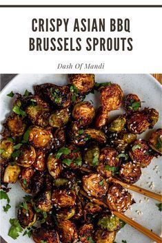 Veggie Side Dish, Asian Bbq, Stovetop Chicken, Brussel Sprout Recipes Roasted, Recipes Skillet, Recipes Oven, Oven Chicken, Sprout Recipes, Thigh Recipes