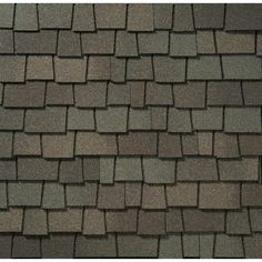 Glenwood Weathered Wood Designer Architectural Shingles (11.1 sq. ft. per Bundle) (10-pieces) - Super Arbor Timberline Shingles, Wood Roof Shingles, Architectural Shingles Roof, Shingle Colors, Fibreglass Roof, Architectural Shingles, Wood Roof, Wood Shingles, Residential Roofing