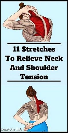 11 Stretches to Relieve Neck - And Shoulder Tension by Lea Maslenikov | This newsletter was created with Smore, an online tool for creating beautiful newsletters for educators, nonprofits, businesses and more Neck Pain Exercises, Neck And Shoulder Exercises, Shoulder Stretches, Tight Shoulders, Shoulder Tension, Shoulder Exercises, Neck Exercises, Magnesium Deficiency