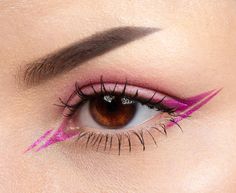 FUCHSIA PEARL is an eyeliner with a pearlescent finish. Comes with a FREE eyeliner brush! NEW! Our water activated eyeliners are so easy to use and will last forever! Simply put a drop of water. Swirl brush around to make it paste, then apply! Can also be used for eyeshadow art and body paints. Comes with a free eyeliner brush! Mineral eyeliners are made from pigments straight from Mother Earth's finest ingredients. No harsh chemicals, synthetic dyes, preservatives, fragrances, dyes, parabens, o Grafik Eyeliner, Water Activated Eyeliner, Eyeshadow Art, Cake Eyeliner, Water Swirl, A Drop Of Water, Pearl Cake, Drop Of Water, Graphic Eyeliner