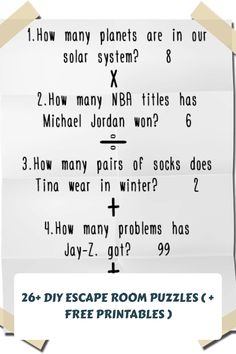 a piece of paper with the words how many planets are in our solar system?