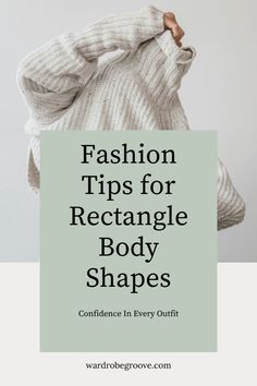 Looking for fashion tips for a rectangle body shape? Look no further. We look at what clothes you should wear to get your body proportions as close to ideal as possible. In this article, we'll uncover the secrets to perfecting your outfit. Check out the best jeans, skirts, tops, and swimsuits according to your body type. Winter Clothes For Rectangle Body Shape, How To Dress A Boxy Shape, Clothing Style For Rectangle Body Shape, Rectangle Body Capsule Wardrobe, Flattering Clothes For Rectangle Shape, Best Jeans For Rectangle Body Shape, Rectangle Outfits Body Types, H Body Type Outfits, Outfits For Boxy Shape Women