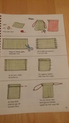 instructions on how to sew an apron