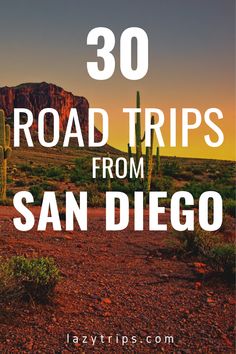 the road trip from san diego to red rock canyon is an easy way to get there