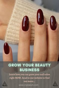 Red Nails 2024 Trends, Red Cherry Nails Acrylic, Wine Nail Color, Fall Nails 2024 Color Trends, Wine Color Nails, Nail 2025, Burgundy Red Nails, Cherry Wine Nails, 2025 Nails