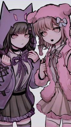 Nanami Chiaki, Chiaki Nanami, Goodbye Despair, Hello Kitty Aesthetic, Hello Kitty Characters, Kitty Drawing, Hello Kitty Drawing, Hello Kitty Art, Friend Anime