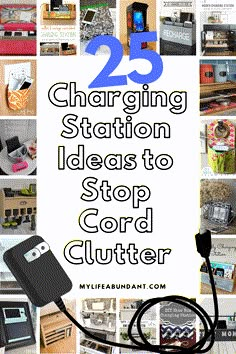 the top 25 charging station ideas to stop cord clutter in your home or office