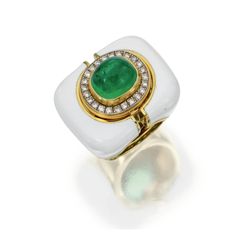 Indian Jewellery Design Earrings, Jewels Rings, Jewelry Design Earrings, Enamel Ring, Emerald Jewelry, Enamel Jewelry, Emerald Diamond